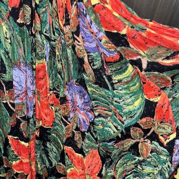 Together Vibrant Floral Wrap Maxi Dress - Picture 5 of 10